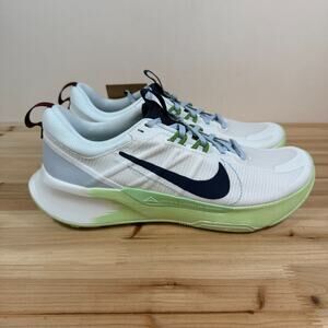 Nike Juniper Trail 2 Trail Running shoes Womens 10 White Green Thunder Blue